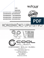 3 - Cool Klima - Polar - Uputstvo Za Rukovanje On Off