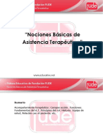 Nociones Basicas de Asistencia Terapeutica