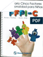 Manual Inventario Clinico Factores de Personalidad para Niños