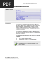 RS-485 Biasing Module Installation Instructions