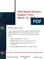 Risk Based Decision Support Tool 03-16-2021