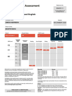 Advanced English certificate C1 result 184