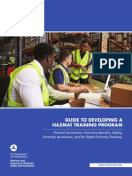 PHMSA - Guide Developing Hazmat Training Program