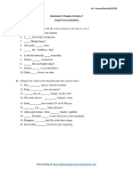 Worksheet 1 Chapter VII Kelas 7