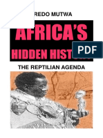 Mutwa Credo Africa S Hidden History The Reptilian Agenda PDF