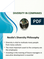 Diversity in Companies: Cynthia Spencer January 7, 2011