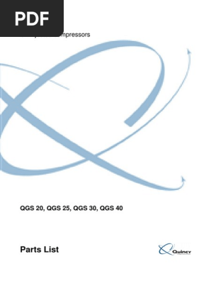 QGS - 20-25-30-40 - Parts Manual May 30 2020 | PDF | Clothes