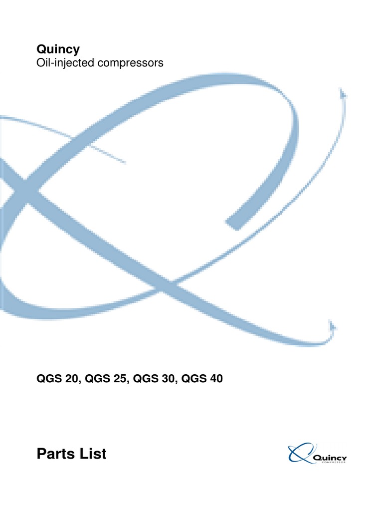 QGS - 20-25-30-40 - Parts Manual May 30 2020 | PDF | Clothes