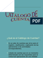 Catálogo de Cuentas