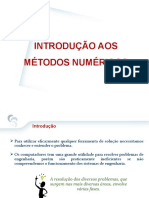 Introdução Aos Métodos Numéricos