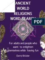 Ancient World Religions Word Search