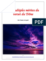 239884723 Les Multiples Merites Du Verset Du Trone