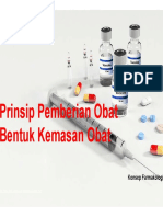 Pemberrian Obat Dan Kemasan Obat