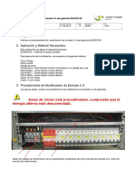 IE063_B Instrucción para modificar la entrada C.A do gabinete E63452190