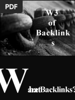 What Why and Where of Backlinks, List of Dofollow Sites.