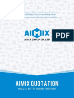 AJY 120 120M3 Mobile Concrete Batching Plant AIMIX GROUP 20201212