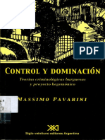 Pavarini - Control y Dominacion