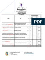 Fourth Periodical Test S.Y. 2019-2020 Computer System Servicing - Grade 11 Table of Specifications