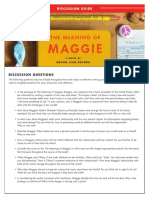 The Meaning of Maggie Discussion Guide