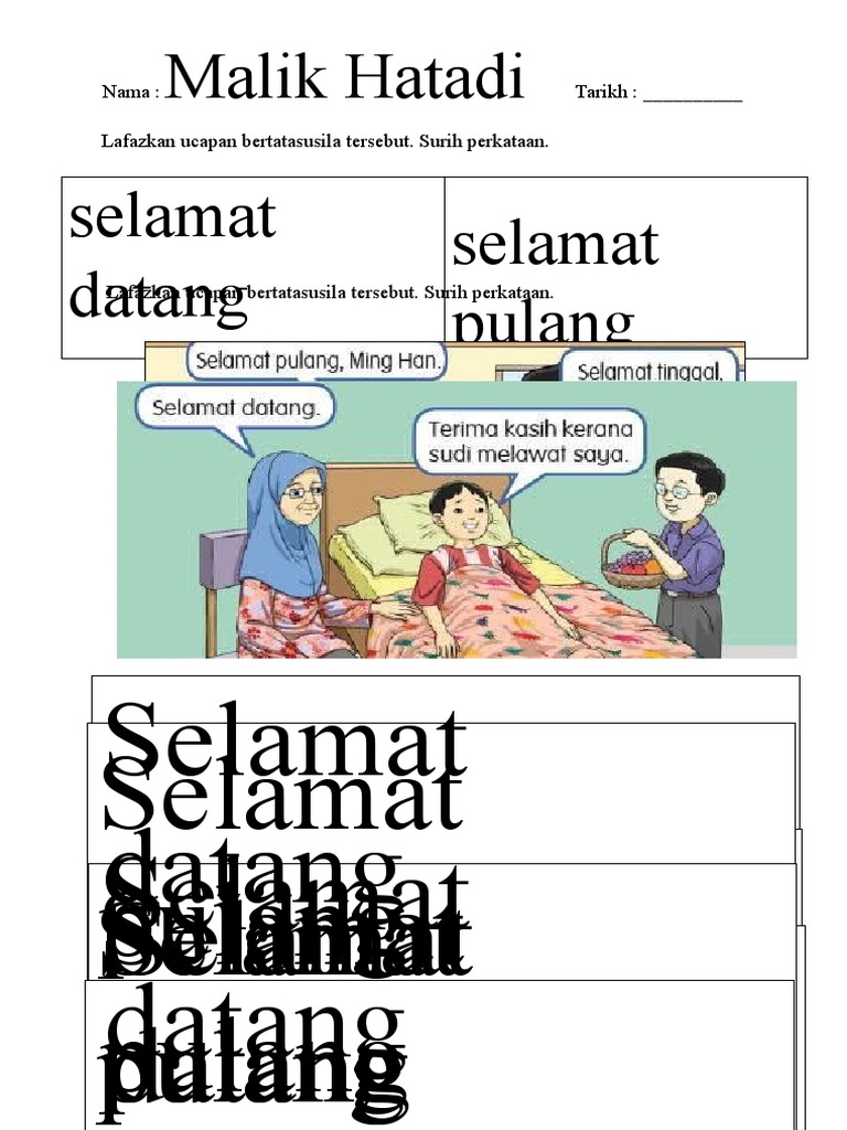 Lembaran Kerja Ucapan Bertatasusila 2 Autorecovered Pdf