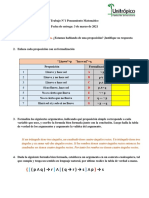 Trabajo N 1 Pensamiento Matematico