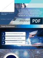 Strategi Percepatan Persiapan Implementasi PP 30 Tahun 2019 Tentang Penilaian Kinerja PNS Oleh DR Waluyo
