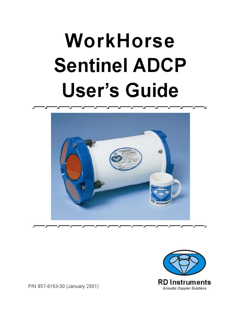 ADCP Sentinel User Guide | PDF | Computer File | Power Supply