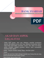 Bank Syariah: Akad dan Aspek Legalitas