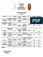 Communication Plan Template S.Y. 2020 - 2021: Palimbang National High School