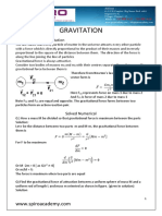 Gravitation: Newton's Law of Gravitation