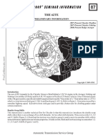 Chrysler 62te Techtran Transmission Rebuild Manual Atsg Automatic Transmission Service Group