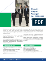 Brosur Manulife Program Pesangon Plus (MPP Plus)