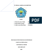 REVIEW JURNALPengembangan Mekanisme Grid Based Clustering Untuk Peningkatan Kinerja LEACH Pada Lingkungan Wireless Sensor Network