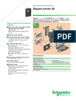 Sepam Series 40 and Its Optional Modules