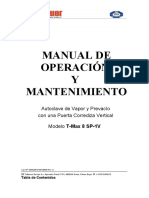 CAT - Autoclave Horizontal - Maternidad - T - Max 8 EP2V - Manual de Uso - Rev 2 - Ago-06