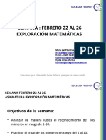 Exploración Matemáticas Febrero 22 Al 26
