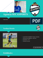 Yordan Osorio jugador salido de la agencia SECASPORTS