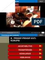 Prinsip-Prinsip Anti Korupsi