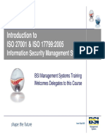 ISO 27001 Introduction Course (05 IT01)