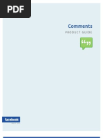 Download Facebook Comments Plugin Product Guide by Facebook SN49908421 doc pdf