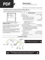 Wattstopper: Catalog Number - Numéro de Catalogue - Número de Catálogo: LMRC-222