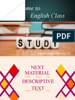 Welcome To English Class: Moh. Rezzadian Syu'Bah Asa, S.PD