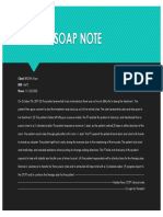 Revised Soap Note