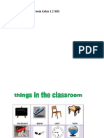 Things in The Classroom Kelas 1