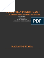 Penelitian Pendidikan Ii