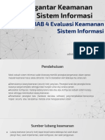 BAB 4 Evaluasi Keamanan Sistem Informasi