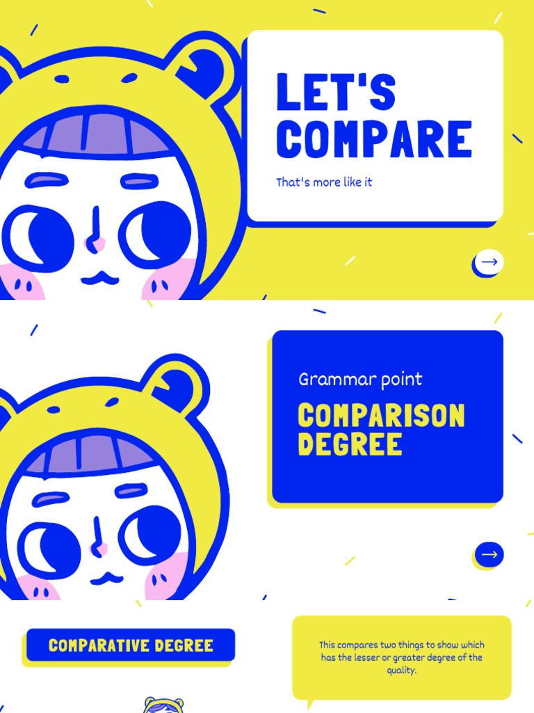 Let's Compare - That's More Like It | PDF