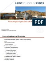 Process Engineering Simulation With Aspen Plus: Updated: January 26, 2016