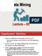 Data Mining: Lecture - 03