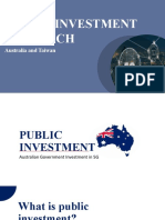Public Investment - Australia - Taiwan